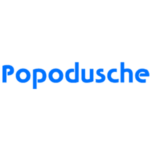 Popodusche Logo in Blau